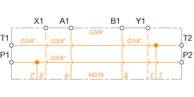 Type 14b Size A16 DIN 24340 NG16 cetop 07